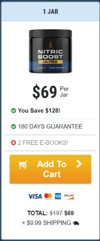 Nitric Boost Ultra 1 bottle